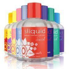 Sliquid Swirl Natural Water Based Flavored Lubricant 4.2 Ounce - Romantic Blessings