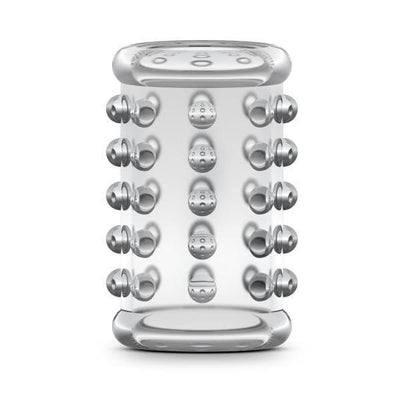 Stay Hard Male Enlargement Penis Girth Enhancement Sleeve 02 Texture Nubs Clear - Romantic Blessings