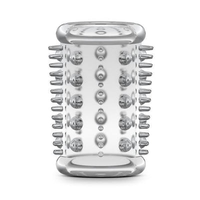 Stay Hard Male Enlargement Penis Girth Enhancement Sleeve 03 Multi Texture Clear - Romantic Blessings