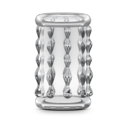 Stay Hard Male Enlargement Penis Girth Enhancement Sleeve 04 Small RibsTexture Clear - Romantic Blessings