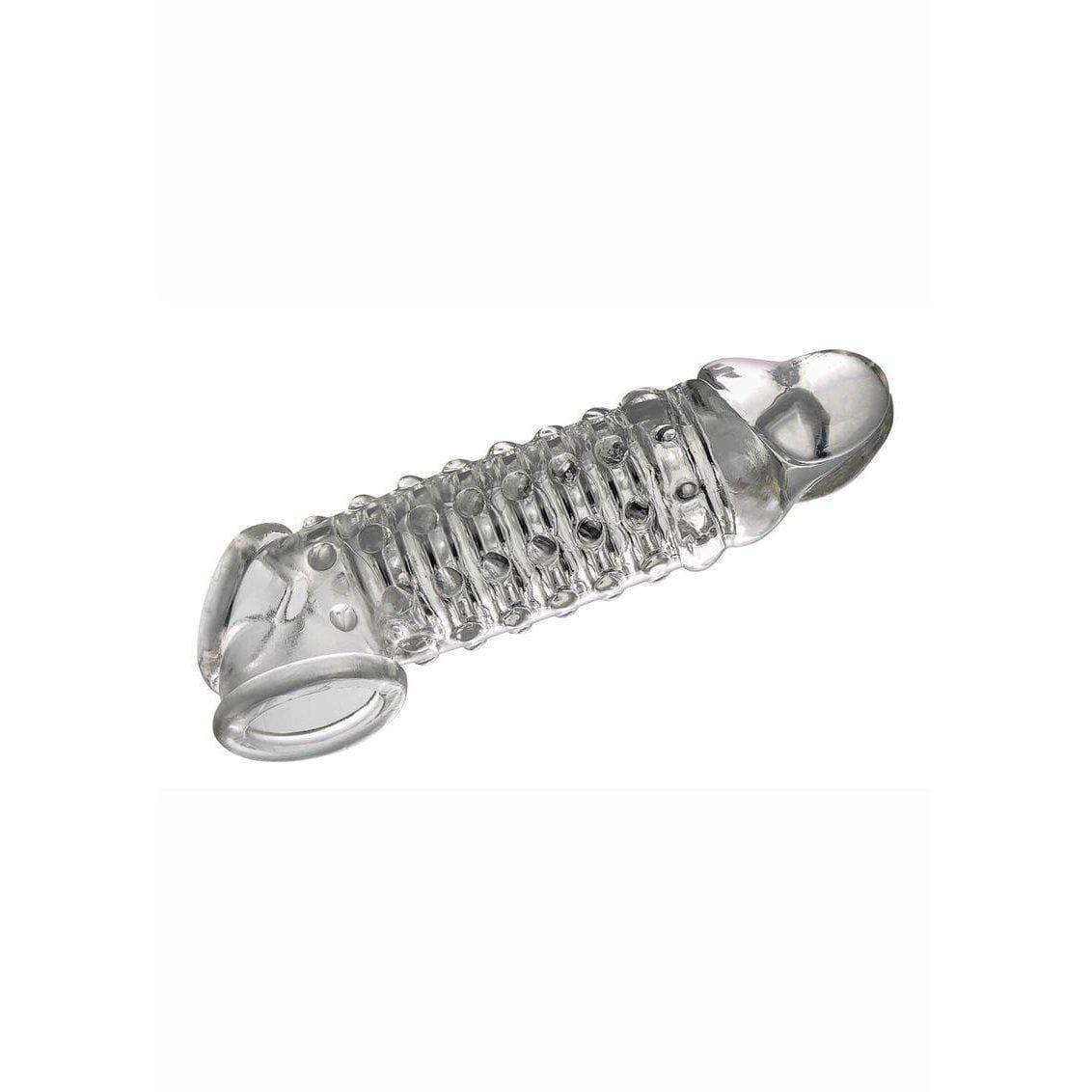 The 9's Toppers Open Ended Ribbed and Nubbed Penis Extender - Romantic Blessings The 9's Toppers Open Ended Ribbed and Nubbed Penis Extender - Romantic Blessings