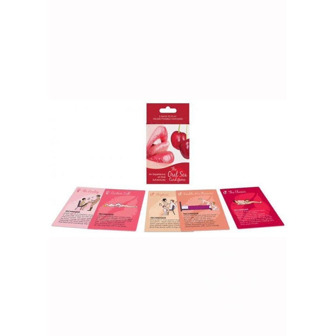 The Oral Sex Card Game - 54 Oral Sex Playing Cards - Romantic Blessings