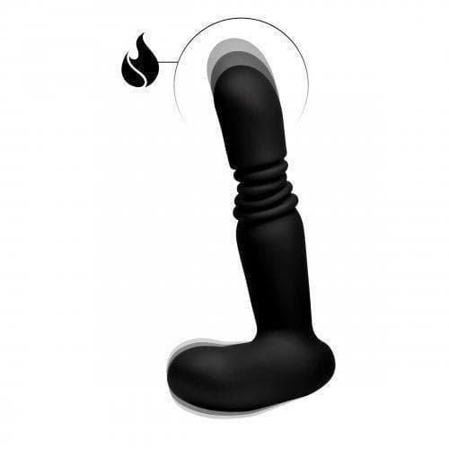 Under Control Rechargeable Silicone Thrusting Anal Plug with Remote Co -  Romantic Blessings
