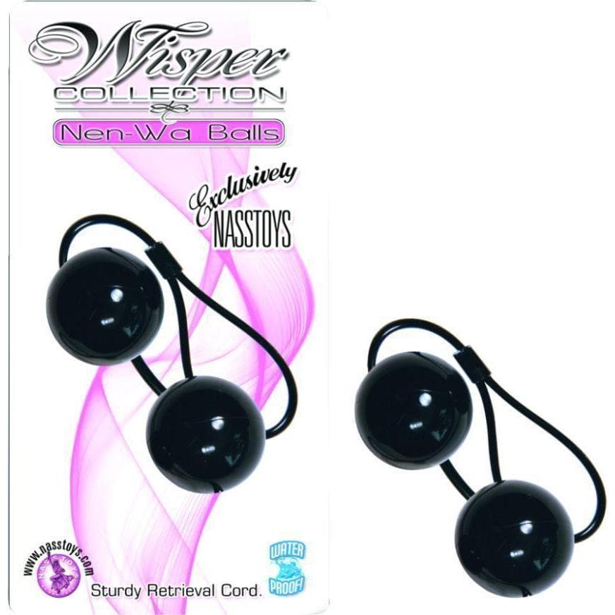 Wisper Collection Ben Wa Waterproof Non-Vibrating Balls - Romantic Blessings