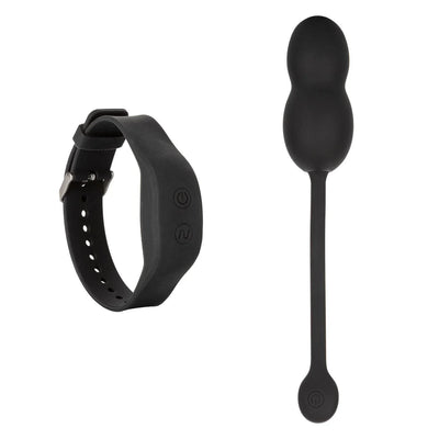 Wristband Remote Control Ultrasoft Kegel Dual 12 Function Vibrator System - Romantic Blessings