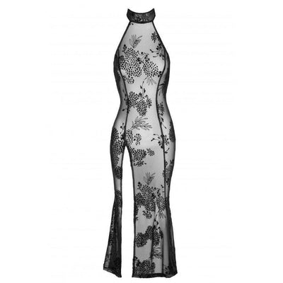 Noir Handmade Long Tulle Dress - Romantic Blessings
