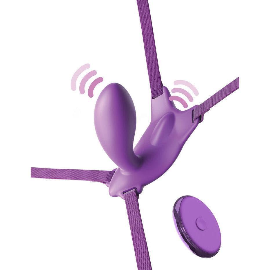 Fantasy For Her Ultimate G-Spot Butterfly Vibrating Strap-On with Remo - Romantic Blessings Fantasy For Her Ultimate G-Spot Butterfly Vibrating Strap-On with Remo - Romantic Blessings