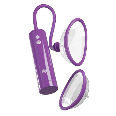 Fantasy For Her Rechargeable Pleasure Pump Kit with Remote Control - Romantic Blessings