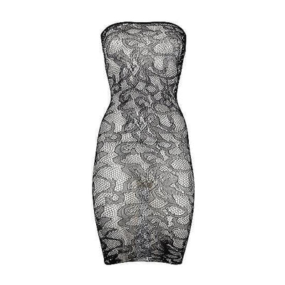 Shots Le Desir Star Rhinestone Dress Black - Romantic Blessings