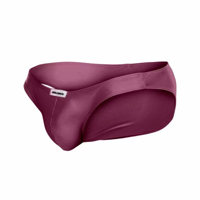 MaleBasics JUSTIN + SIMON Classic Male Bikini Wine