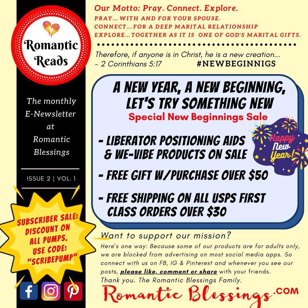 New Year 2021 Newsletter Issue - Issue 2 | Vol 1 - Romantic Blessings