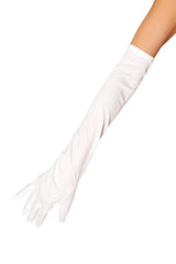 Roma Costume Costume Accessory Stretch Satin Gloves One Size