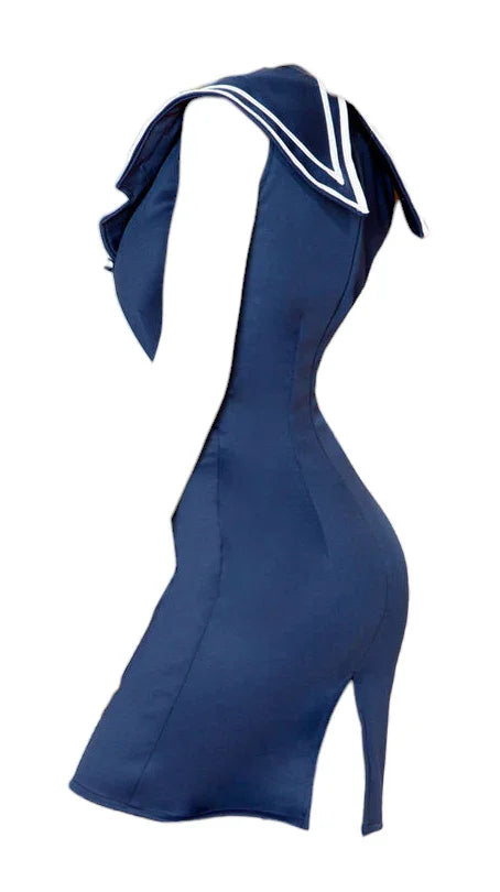 Roma Costume 2 PC Classy Sailor Dress Blue/White