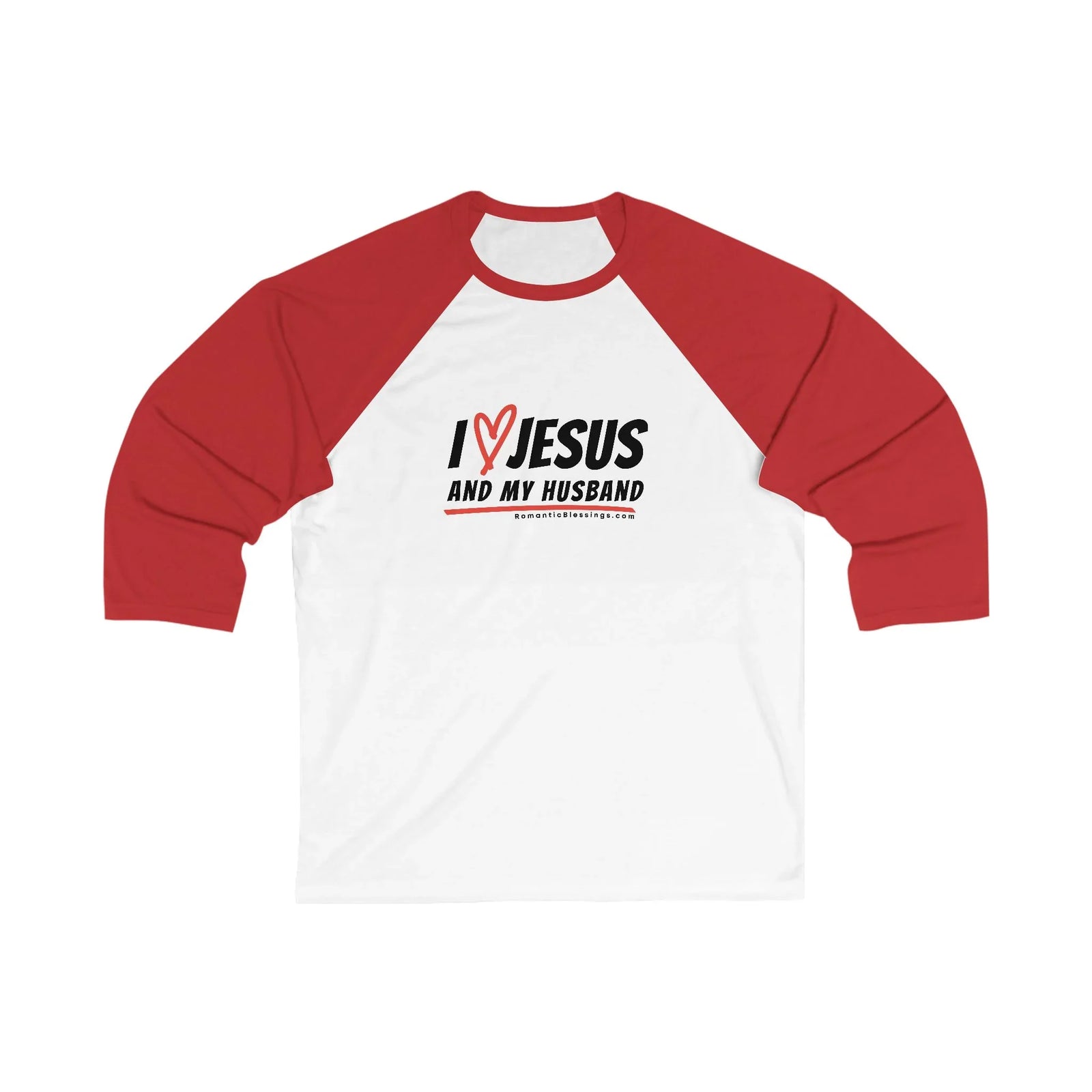 Christian Marriage Baseball Tee for Wife