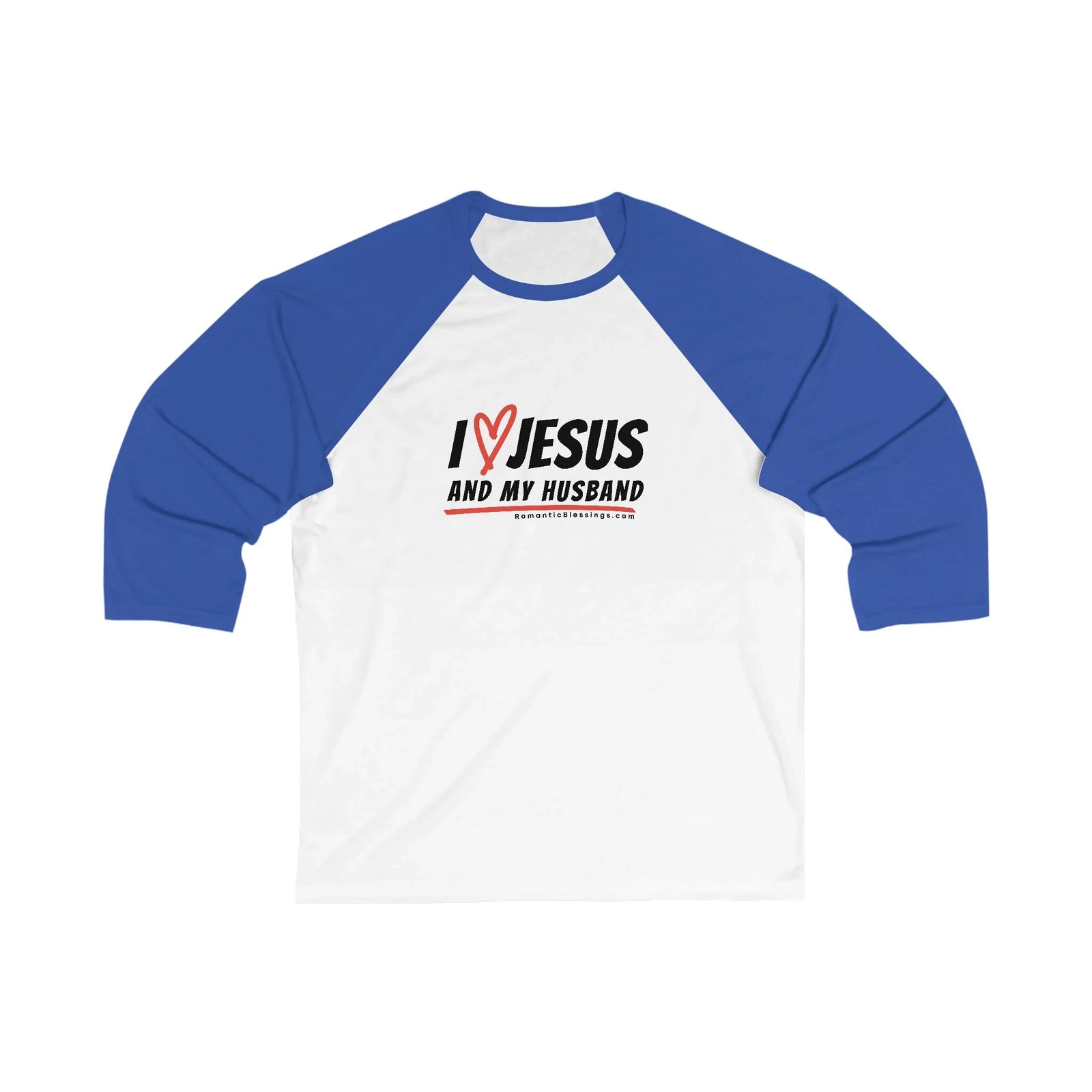 Christian Marriage Baseball Tee for Wife