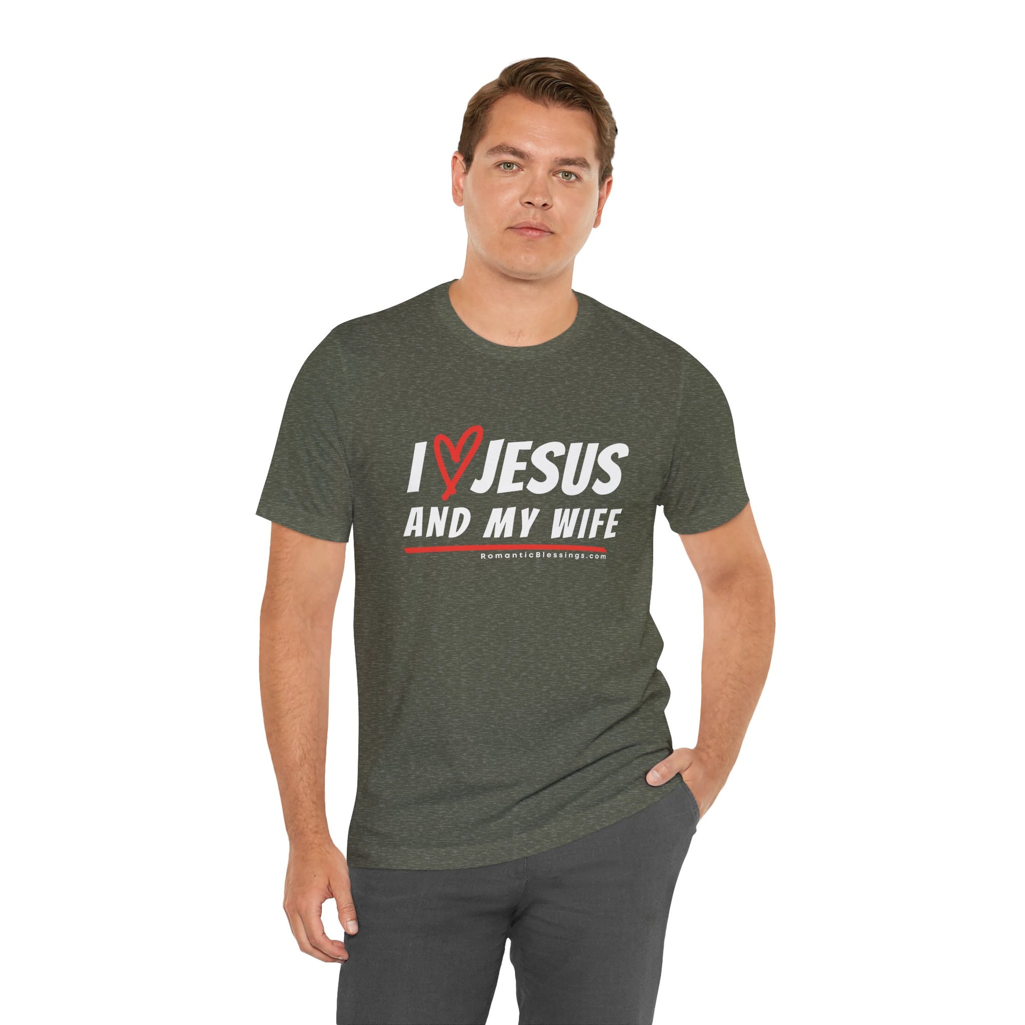 Christian Marriage Message T-Shirt for Husbands