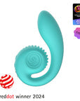 Snail Vibe Gizi Dual Motor Clitoral and G Spot Vibrator with Slide'n'Roll Technique