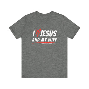 Christian Marriage Message T-Shirt for Husbands