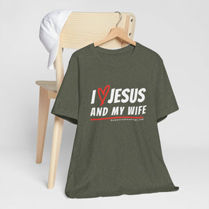 Christian Marriage Message T-Shirt for Husbands