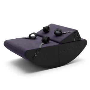 Liberator Black Label Scoop Rocker Combo Sex Positioning Shape Valkyrie Edition with Cuffs