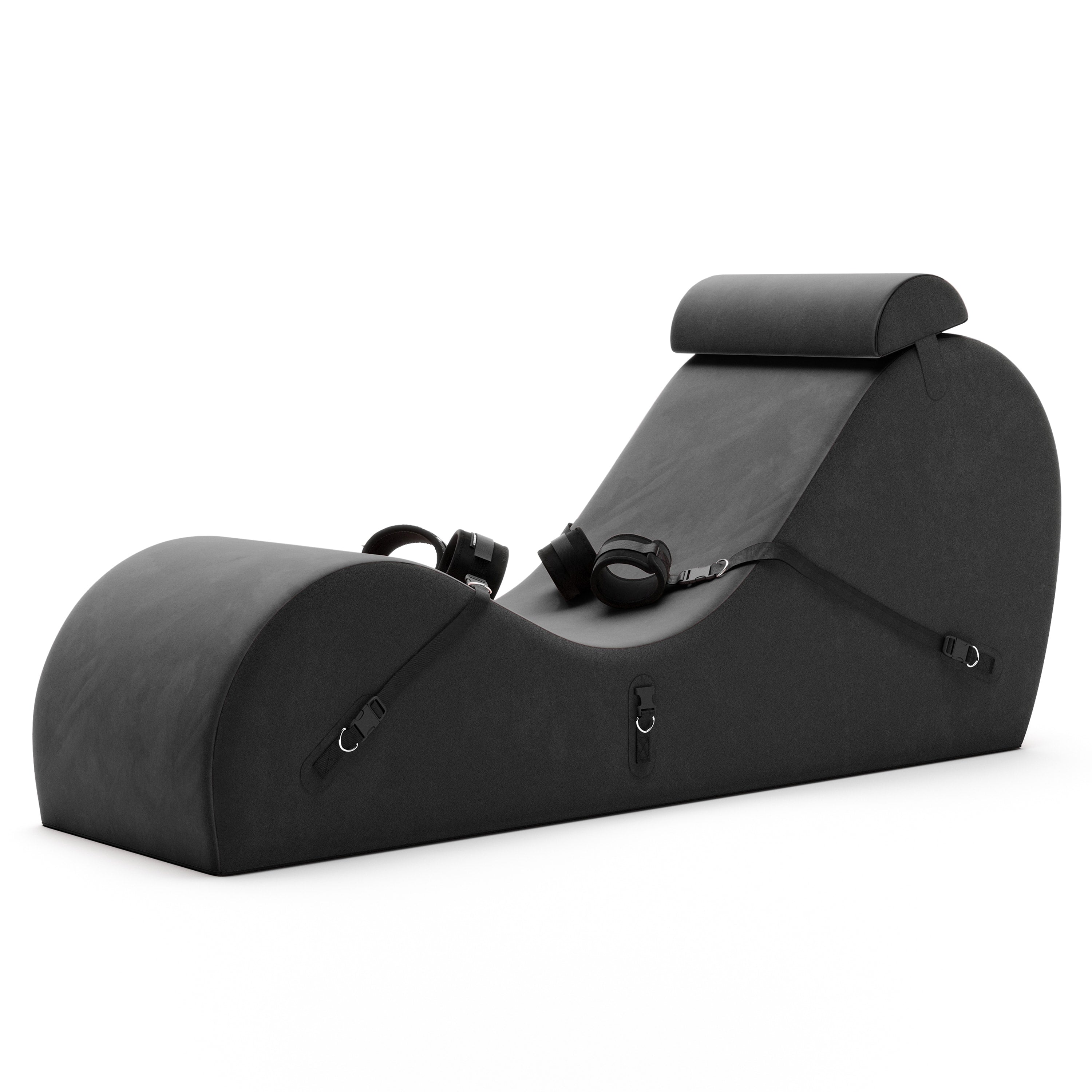 Liberator Black Label Scoop Rocker Sex Positioning Shape Valkyrie Edition  with Cuffs - Romantic Blessings