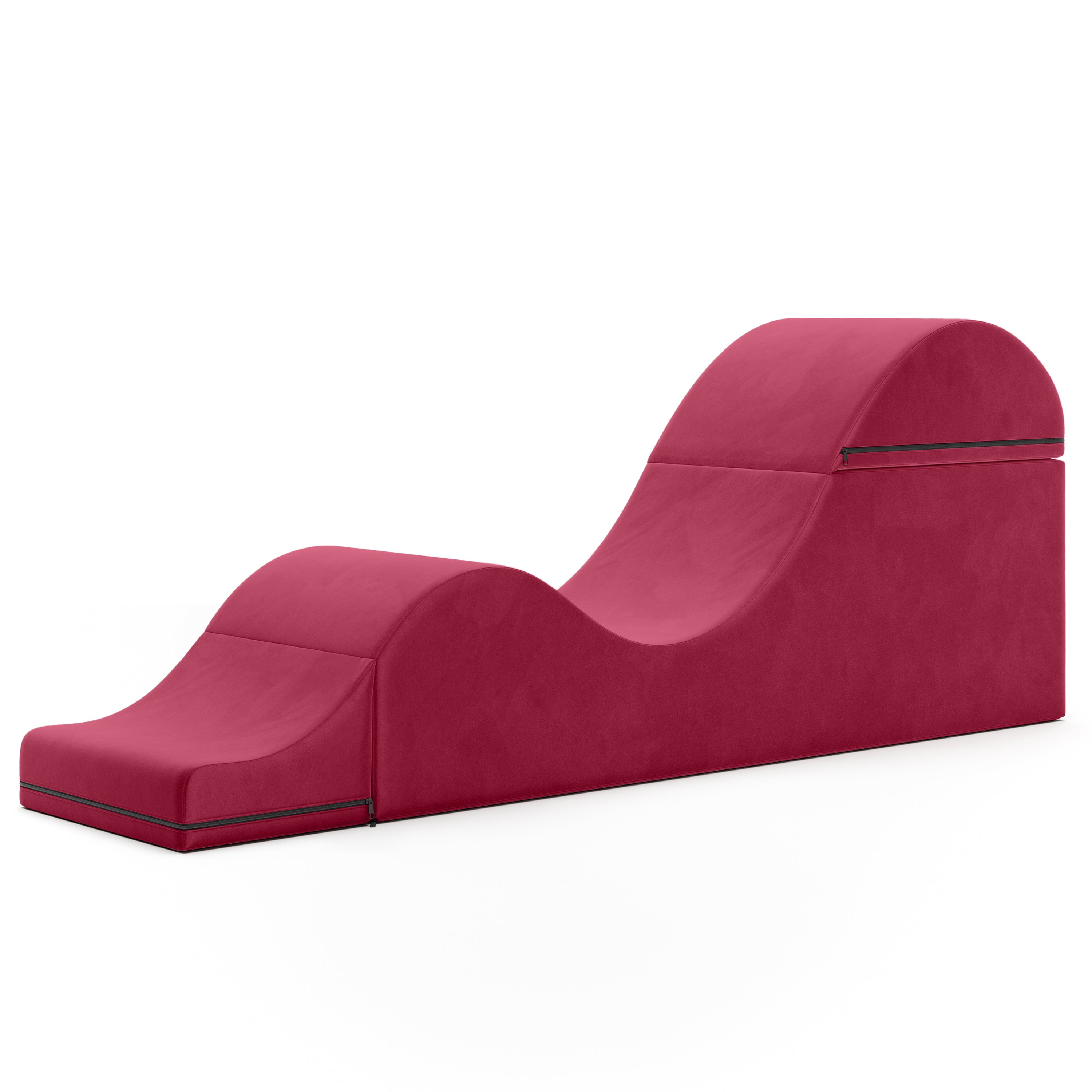 Liberator Aria Flip Chaise 18 Inch Wide Convertible Sex Chair and Bed Bench