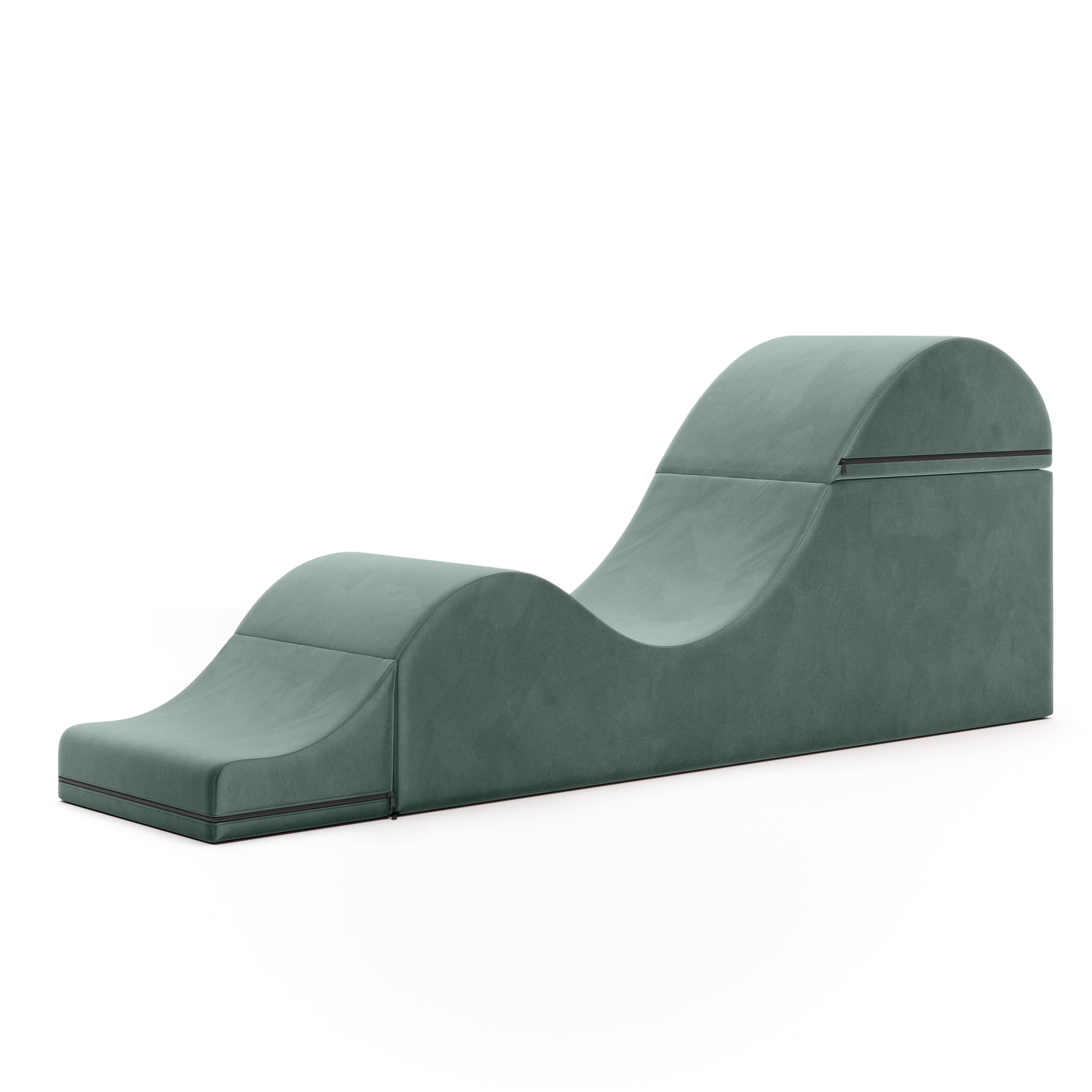 Liberator Aria Flip Chaise 18 Inch Wide Convertible Sex Chair and Bed Bench