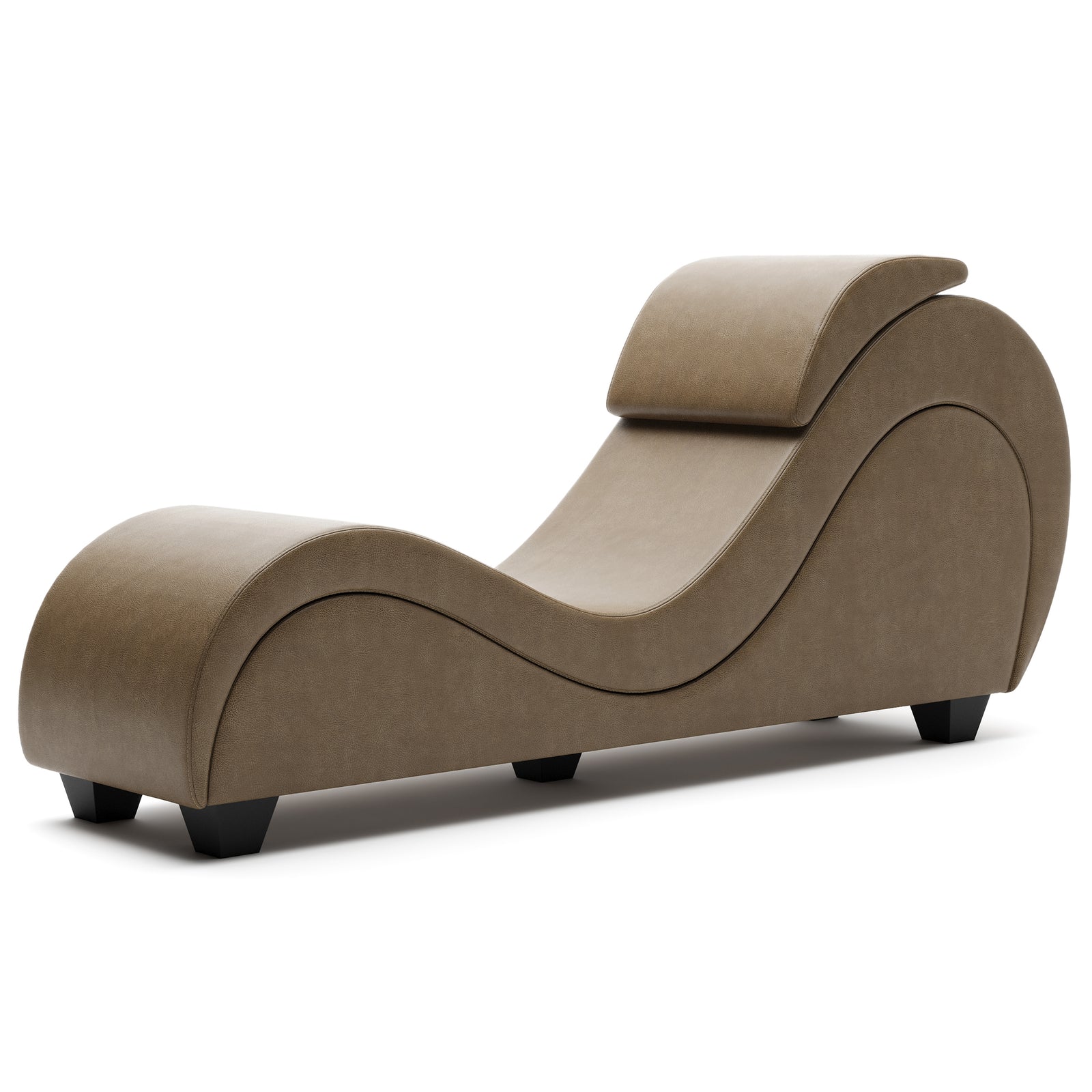 Liberator Lyric Luxury Distressed Ultraleather Bondage Compatible Sex Chaise
