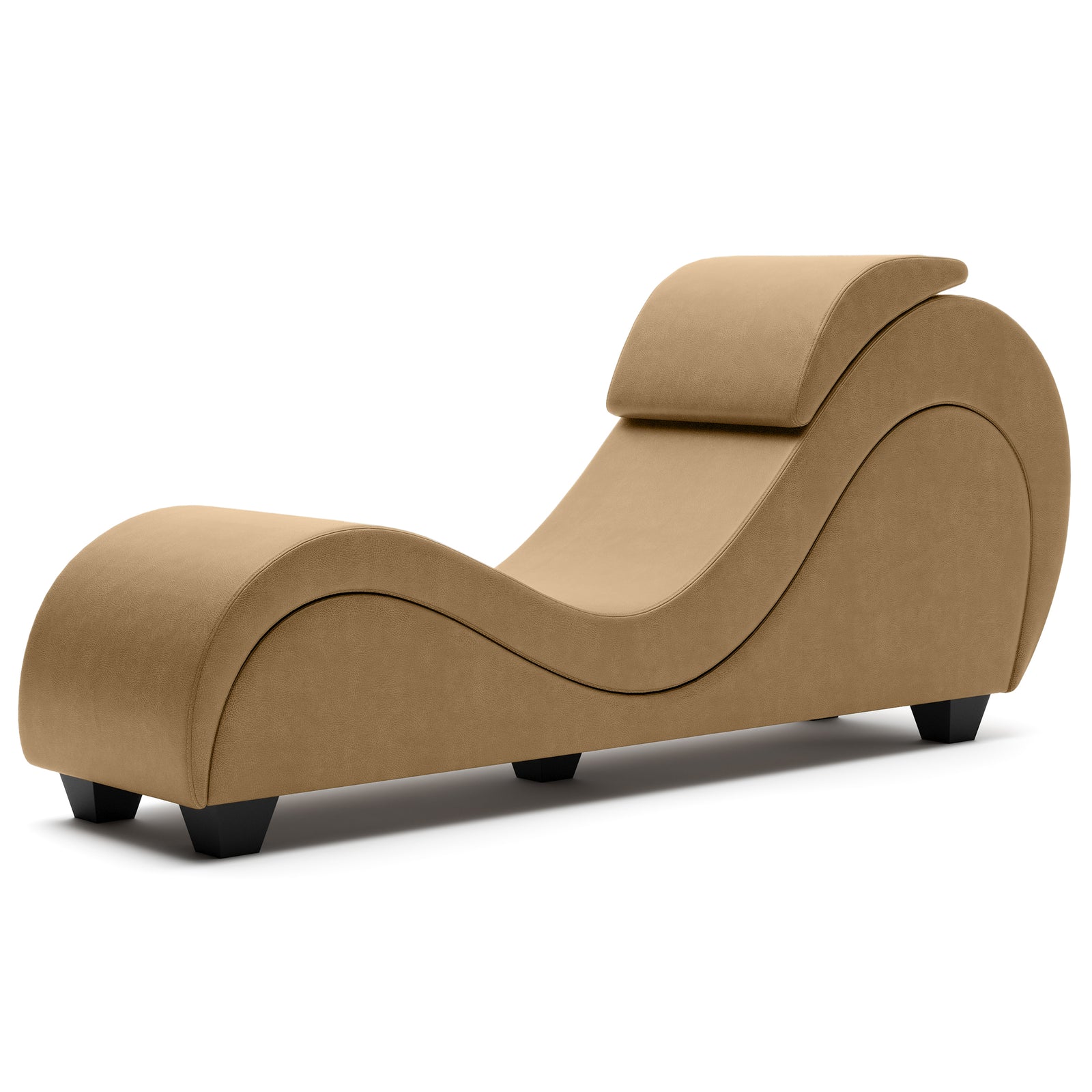 Liberator Lyric Luxury Distressed Ultraleather Bondage Compatible Sex Chaise