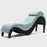 Liberator Supervio Premier Ultraleather Sex Chaise with Black Oak Frame and Cuff Kit