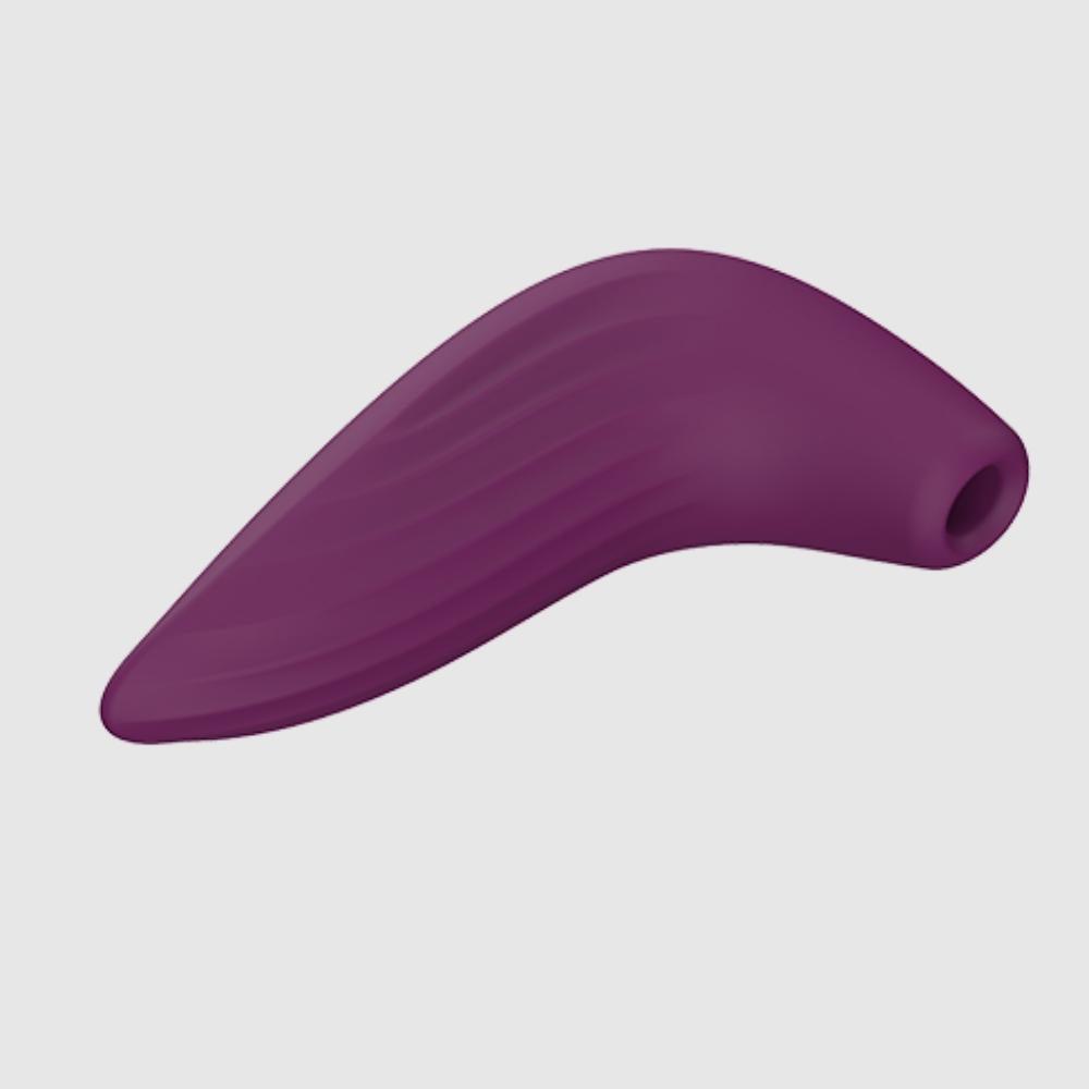 Svakom Pulse Union App Compatible Silicone Suction Stimulator Violet/Silver