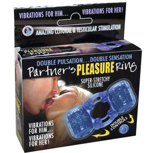 Couples Pleasure Dual Vibrating Penis Ring