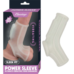 Nasstoys Power Sleeve Sleek Fit Vibrating Penis Girth Enhancer