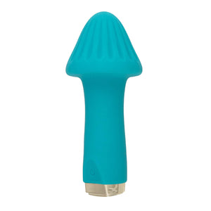 My Secret Shroom Rechargeable Silicone 10 Function Bullet Vibrator with Ridged Head