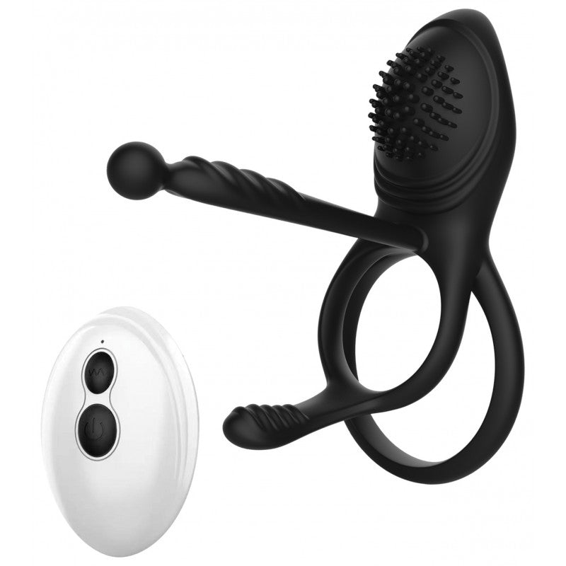 Decadence Octopussy Penis Ring/Clit/Anal Stimulator With Tentacles Remote Control