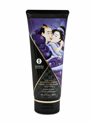 Shunga Erotic Art Kissable Massage Cream Exotic Fruits 7 Oz