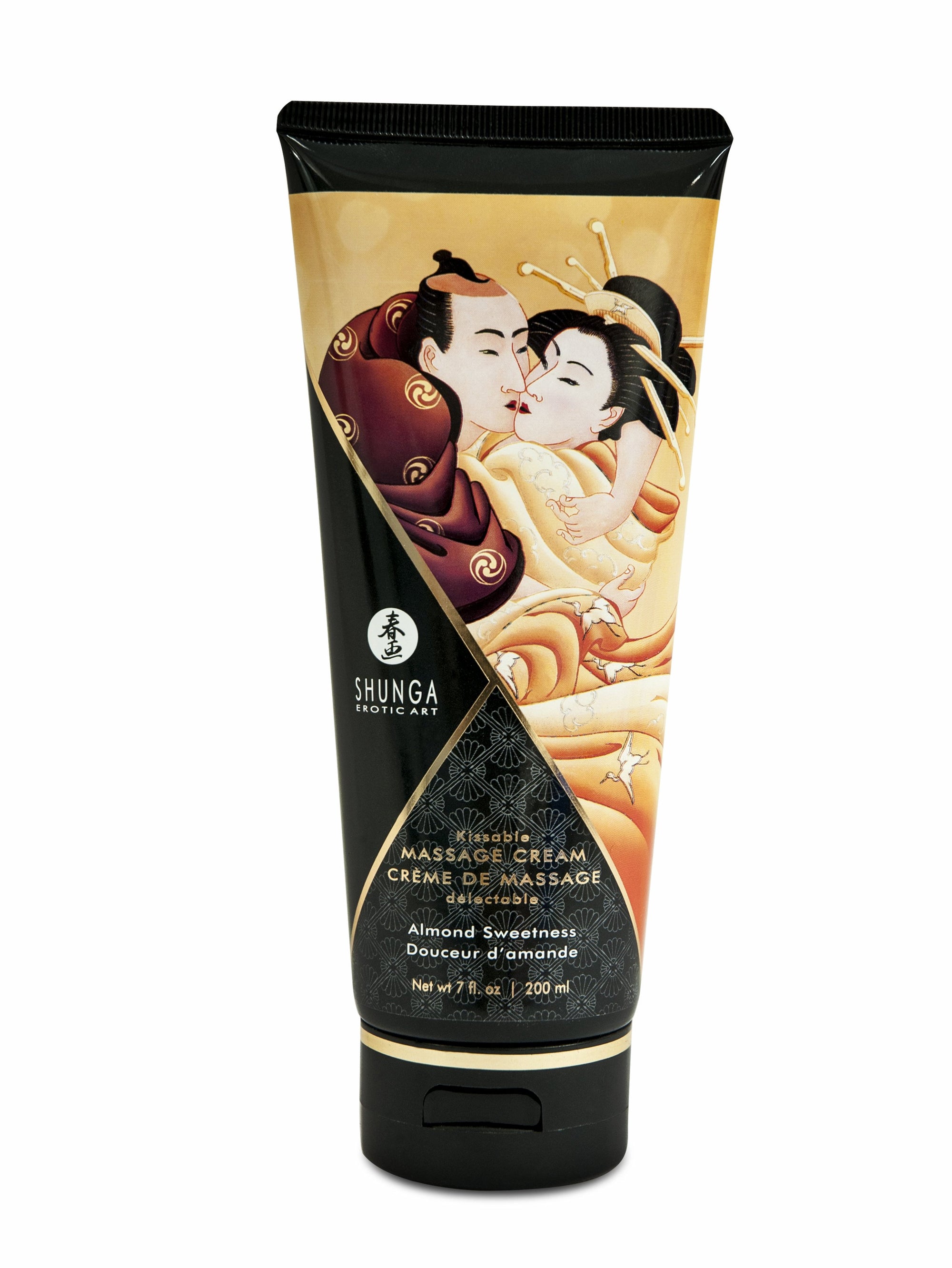 Shunga Erotic Art Kissable Massage Cream Almond Sweetness 7 Oz