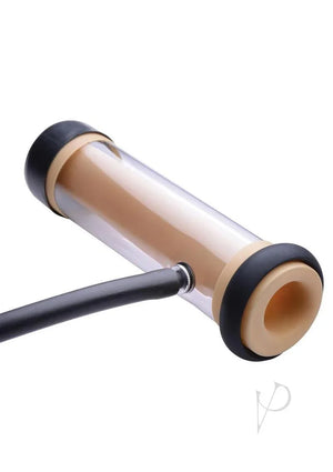 LoveBotz The Milker Dual Cylinder Deluxe Stroking Machine with Wired Remote Control