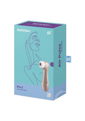 Satisfyer Pro 2 Generation 2 Rechargeable Silicone Clitoral Stimulator 6.5in