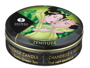 Shunga Mini Massage Candle Zenitude Exotic Green Tea 1 Oz