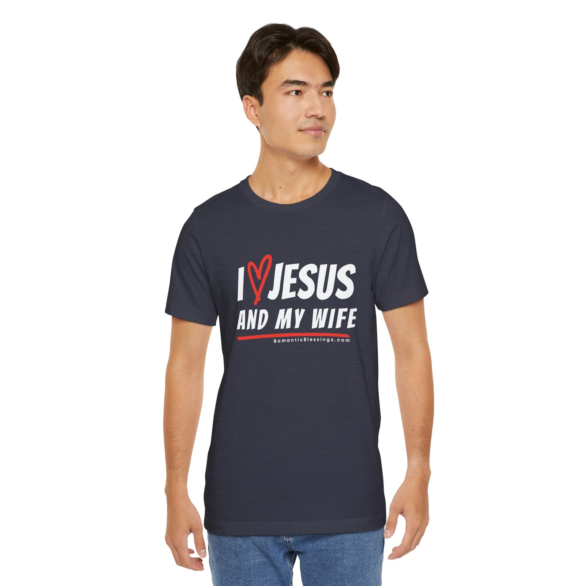 Christian Marriage Message T-Shirt for Husbands