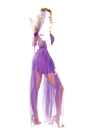 Roma Costume 2 PC Lilac Fairy Purple