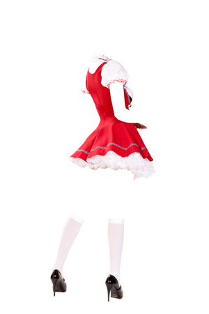 Roma Costume 2 PC Beer Girl Red/White/Black