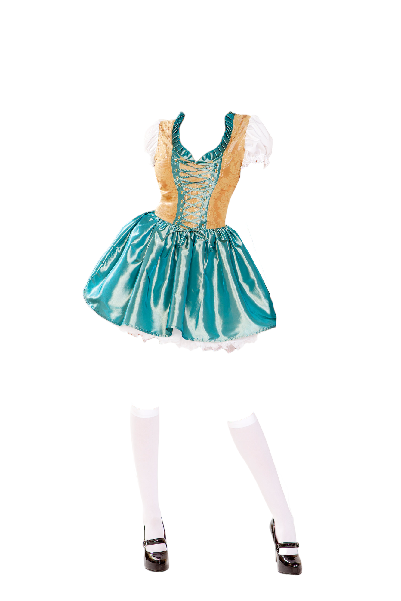 Roma Costume 1 PC Beer Girl Blue/Gold