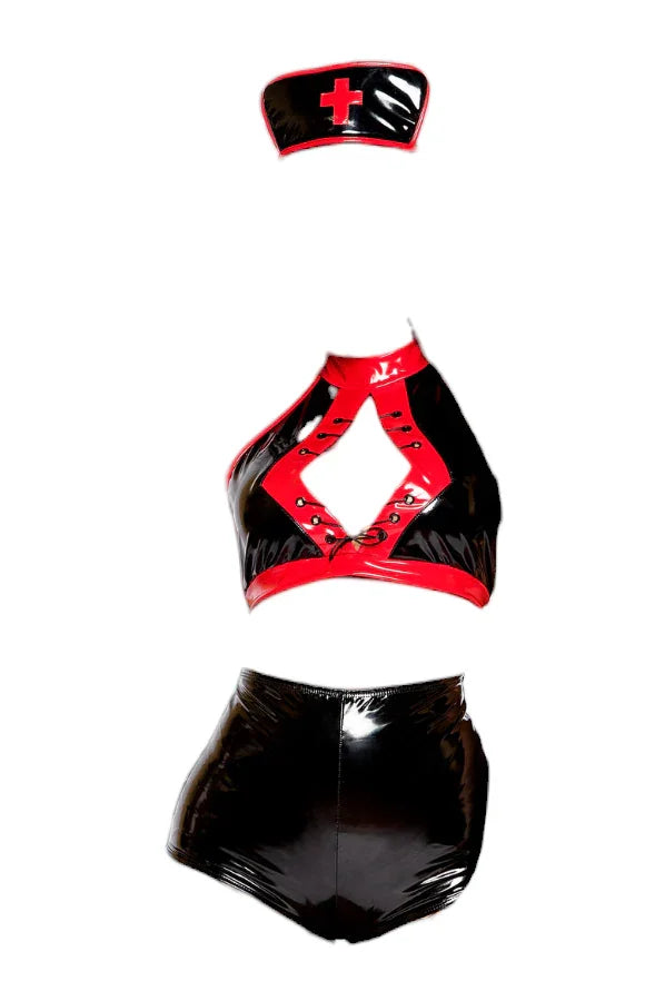Roma Costume 3 Pc Kinky Nurse
