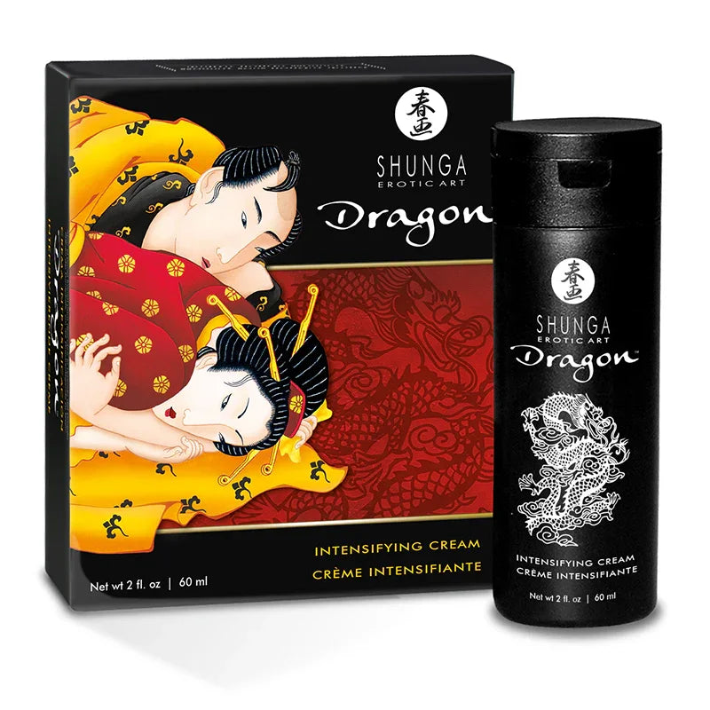 Shunga Dragon Virility Fire & Ice Penis Cream 2 Oz