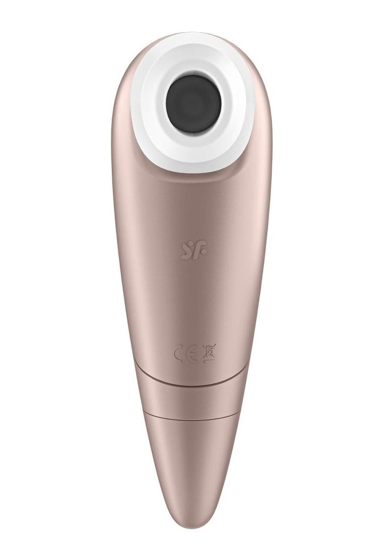 Satisfyer Number One Clitoral 11 Wave Stimulator with Air Pulse Technology  Bronze - Romantic Blessings