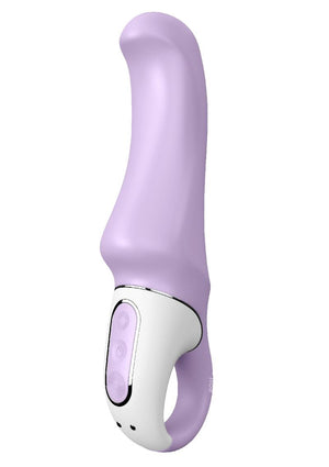 Satisfyer Charming Smile Flexible Silicone G-Spot Vibrator Waterproof Lavender