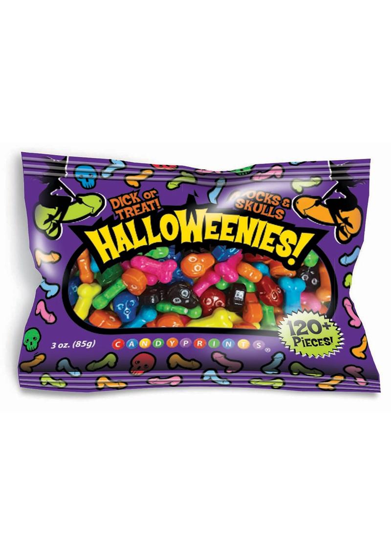Candyprints HalloWeenies! Multi Color Candies (120 pieces per bag )