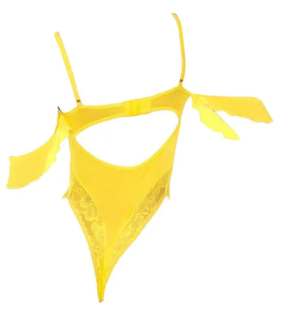 Mapale 1 pc Mademoiselle Fantasy Princess Costume Yellow